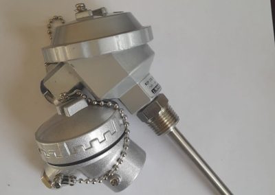 Sensor PT100, tipo J, tipo K