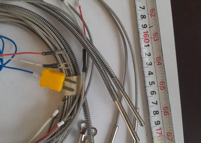 Termopar de cualquier tipo J, K, PT100